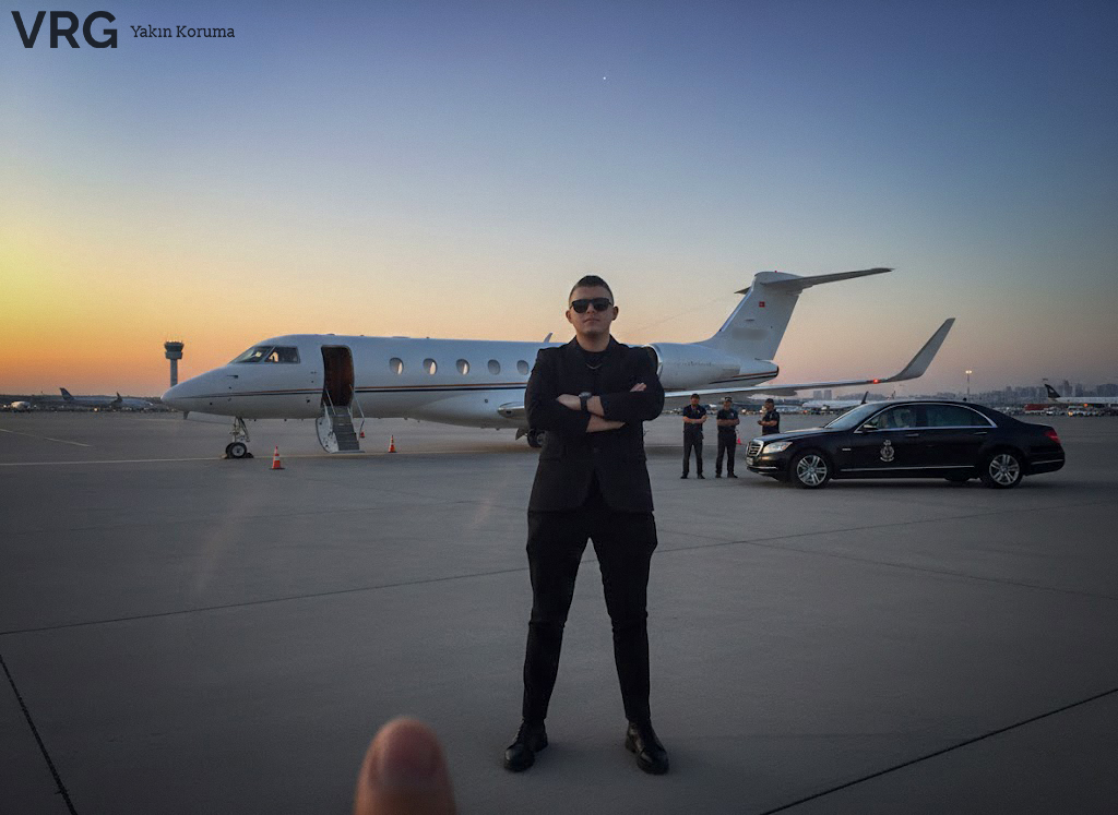 VRG Yakın Koruma VIP hava ulaşımı ve özel jet güvenlik hizmeti